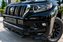 Toyota Land Cruiser Prado 150 2009-2023 Front bumper lip Executive (for 2017+) photo 3