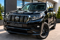 Toyota Land Cruiser Prado 150 2009-2023 Front bumper lip Executive (for 2017+) photo 1