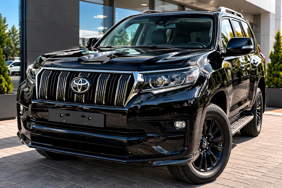 Toyota Land Cruiser Prado 150 2009-2023 Front bumper lip Executive (for 2017+) Image
