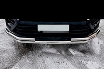 Volkswagen Crafter 2006-2016 Front Bull Bar ST008 (Stainless Steel) photo 2