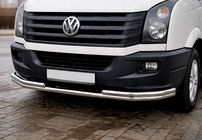 Volkswagen Crafter 2006-2016 Front Bull Bar ST008 (Stainless Steel) photo 1