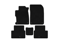 Acura ILX 2012-2022 Textile Floor Mats Classic (2012-2015, Black) photo 1