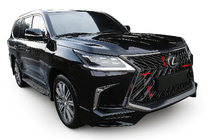 Lexus LX570/450d 2008-2022 Grille Trim BlackEdition (for TRD 2016+) photo 1