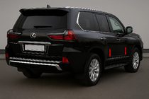 Lexus LX570/450d 2008-2022 Molding Covers BlackEdition (for 2016+) photo 2