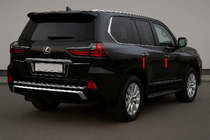 Lexus LX570/450d 2008-2022 Chrome Door Handle Covers BlackEdition (for 2016+) photo 2