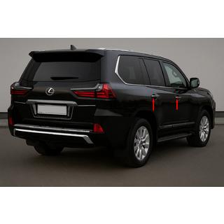 Chrome Door Handle Covers BlackEdition (for 2016+) Lexus LX570/450d 2008-2022 photo 2