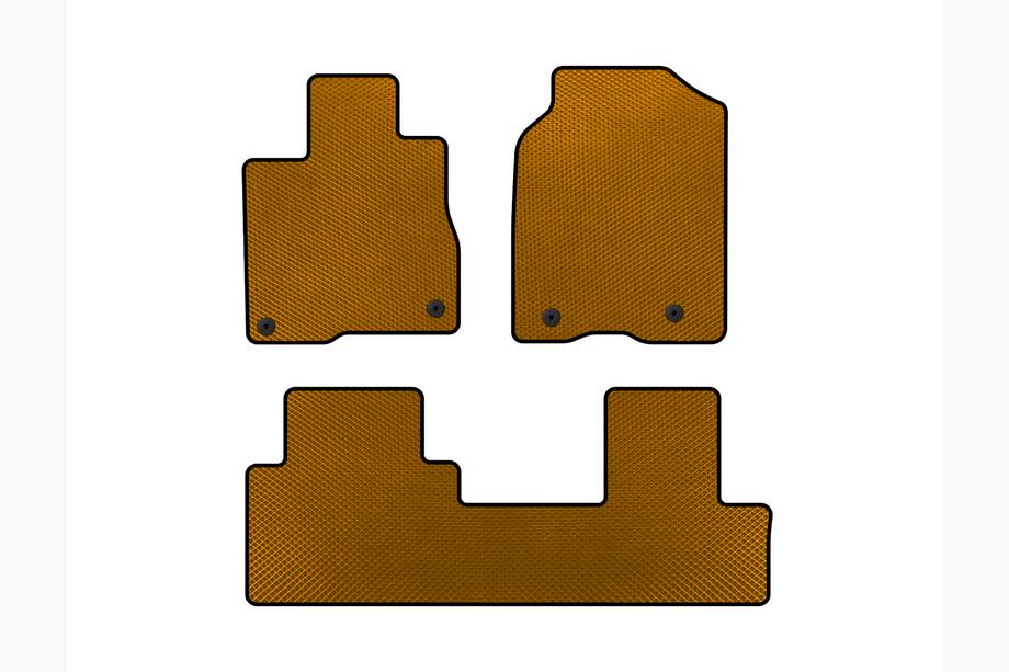 Acura MDX 2001-2006 EVA Floor Mats (Orange) Image