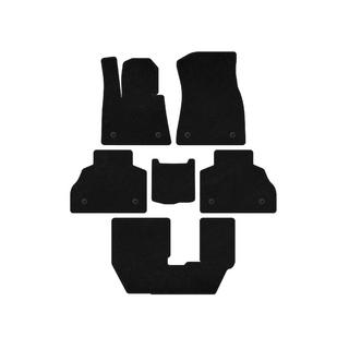 Textile Floor Mats Premium (3 Rows, Black) BMW X7 G07 2019- photo 1