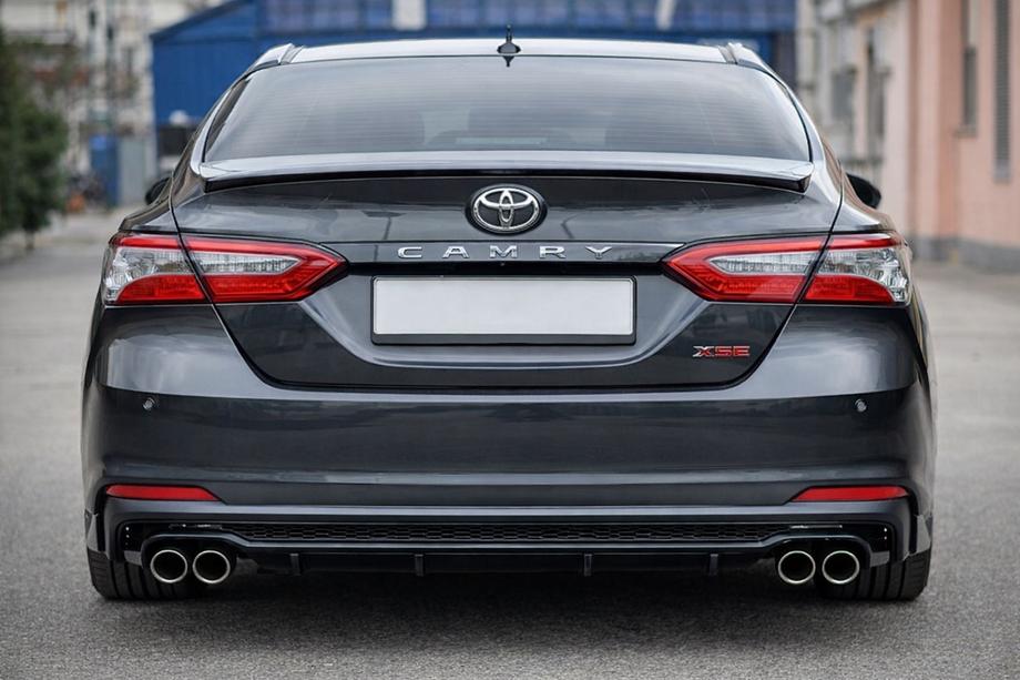 Toyota Camry 2017–2023 Rear bumper Lexus LS style assembled Image