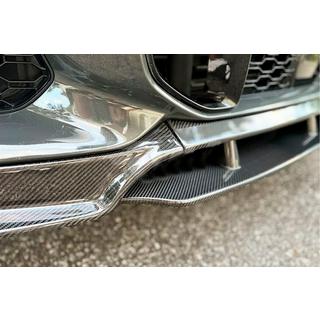Front Bumper Lip Carbon V1 (for M-Sport, 2018-2022) BMW X6 G06 2019–2027 photo 4