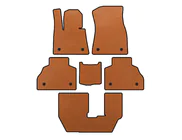 BMW X7 G07 2019- EVA Floor Mats (3 Rows, Orange) photo 1
