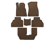 BMW X7 G07 2019- EVA Floor Mats (3 Rows, Brown) photo 1