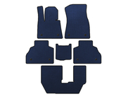 BMW X7 G07 2019- EVA Floor Mats (3 Rows, Blue) photo 1
