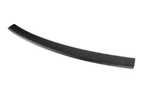 Volkswagen Caddy 2010-2015 Rear bumper protector with lip DDU (matte) photo 2