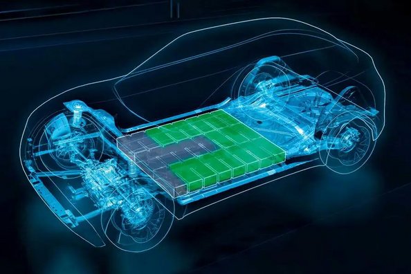 What happens to the battery after an electric car has been idle for a long time?