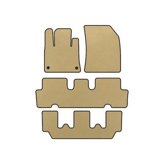 EVA Floor Mats V1 (3 Rows, Beige) Citroen C-4 Picasso 2013–2022