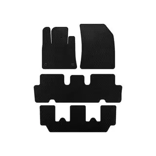 EVA Floor Mats V1 (3 Rows, Black)