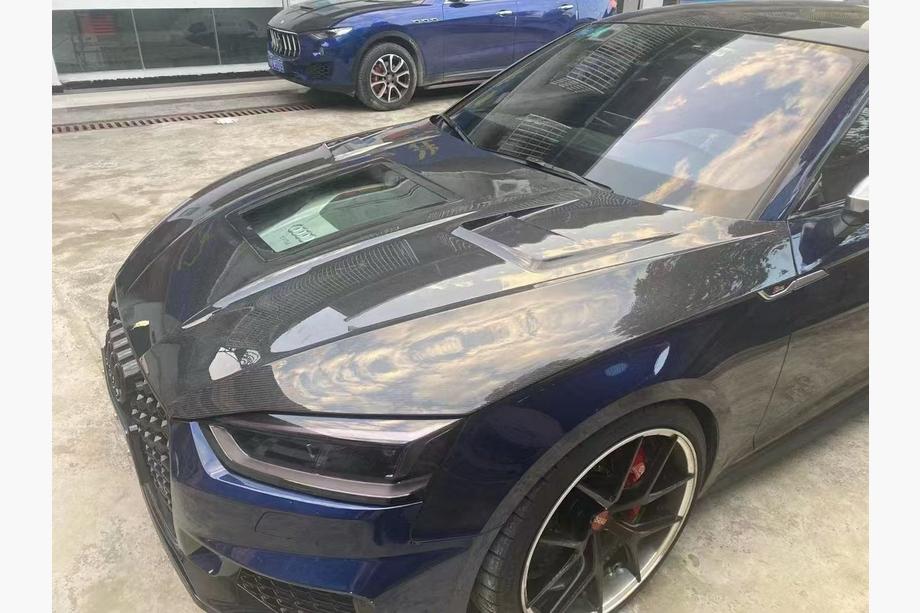 Audi A5 2016-2025 Carbon Hood V1 (2020-2024) Image