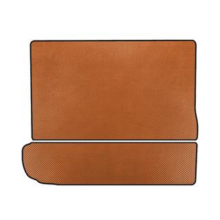 EVA Trunk Mat (3rd Row Folded, Orange) Citroen C-4 Picasso 2013–2022