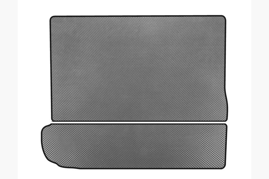 Citroen C-4 Picasso 2013–2022 EVA Trunk Mat (3rd Row Folded, Gray) Image