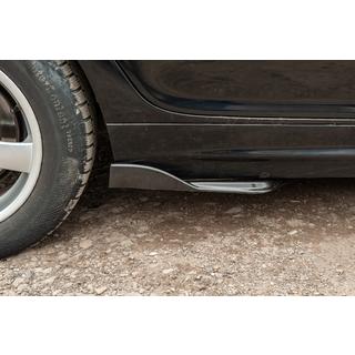 Universal Flap Side Skirt Extensions Type-E (2 pcs, Gloss Black, ABS Plastic) photo 3