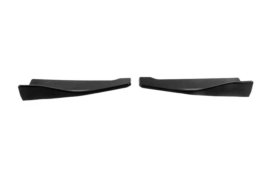 Universal Flap Side Skirt Extensions Type-B (2 pcs, Gloss Black, ABS Plastic) Photo 11