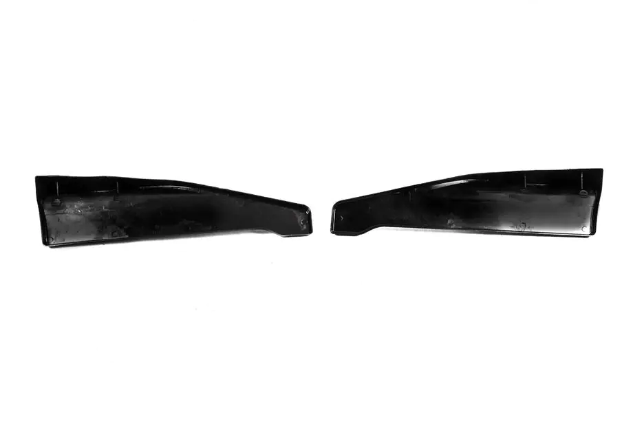 Universal Flap Side Skirt Extensions Type-B (2 pcs, Gloss Black, ABS Plastic) Photo 9