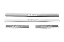 Volkswagen Golf 7/E-Golf 2012-2020 Door Sill Protectors OmsaLine V1 (4 pcs, Stainless Steel) photo 2