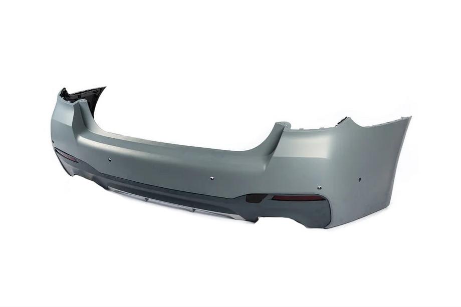 BMW 5 Series G30/G31 2017–2023 Rear bumper complete M-Tech (for G30) Photo 2