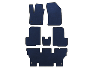 Dacia Lodgy 2012-2022 EVA Floor Mats (3 Rows, 7-Seater, Blue) photo 1