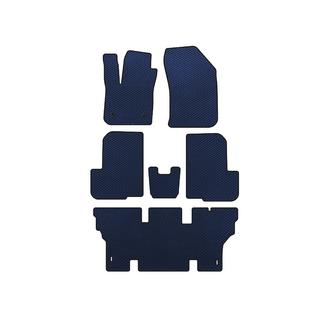 EVA Floor Mats (3 Rows, 7-Seater, Blue) Dacia Lodgy 2012-2022