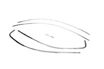 Volkswagen Jetta 2011-2018 Upper window trims 6 pcs, stainless steel photo 3