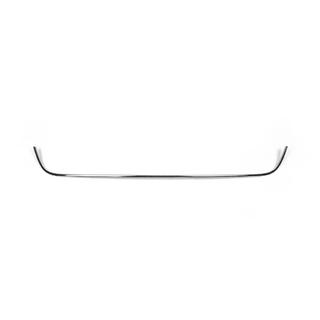Front bumper protector trim U 2011-2014 stainless steel photo 3