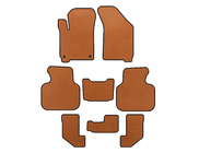 Dodge Journey 2008-2020 EVA Floor Mats (2008-2011, 3 Rows, Orange) photo 1