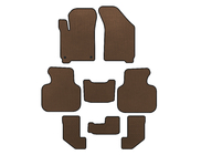 Dodge Journey 2008-2020 EVA Floor Mats (2008-2011, 3 Rows, Brown) photo 1