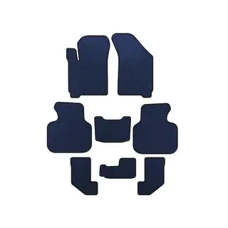 EVA Floor Mats (2008-2011, 3 Rows, Blue)