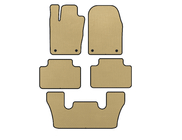 Dodge Durango 2010- EVA Floor Mats (3 Rows, Beige) photo 1