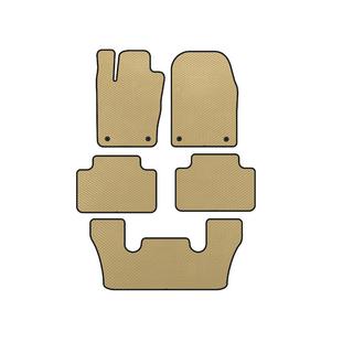 EVA Floor Mats (3 Rows, Beige)