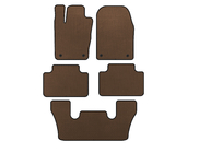 Dodge Durango 2010- EVA Floor Mats (3 Rows, Brown) photo 1