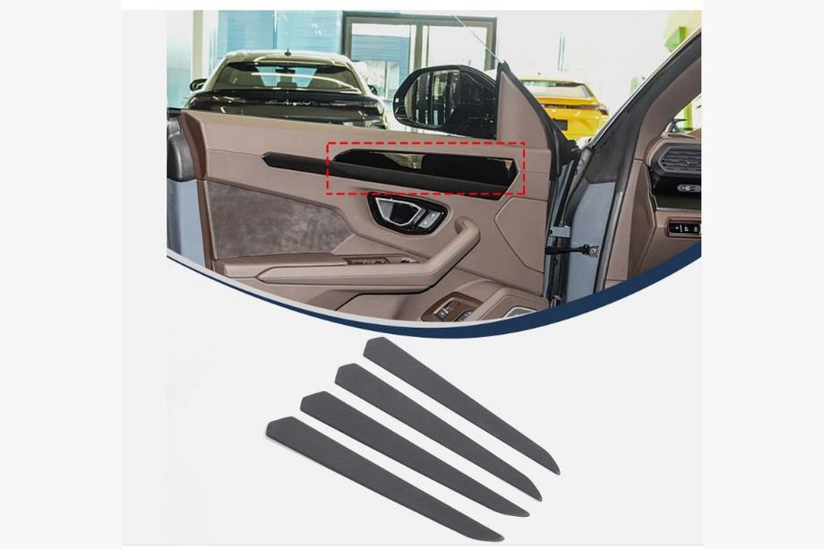 Lamborghini Urus 2018- Door Trim Covers (Carbon) Image