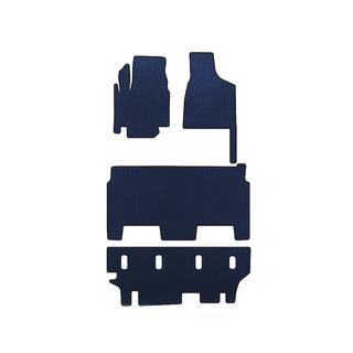 EVA Floor Mats (2008-2020, 3 Rows, 8-Seater/Trim SXT, Blue) Dodge Grand Caravan V 2008-2020