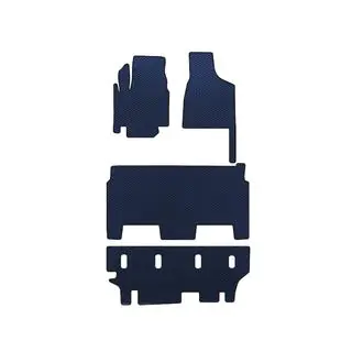 EVA Floor Mats (2008-2020, 3 Rows, 8-Seater/Trim SXT, Blue)