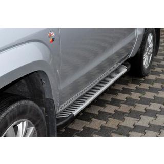 Side Steps Line (2 pcs, Aluminum) Volkswagen Amarok 2010-2022 photo 1