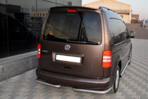 Volkswagen Caddy 2010-2015 Rear Corner Bars AK003 (2 pcs, stainless steel) photo 1