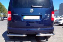 Volkswagen Caddy 2010-2015 Rear Corner Bars AK003 (2 pcs, stainless steel) photo 4