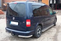 Volkswagen Caddy 2010-2015 Rear Corner Bars AK003 (2 pcs, stainless steel) photo 6
