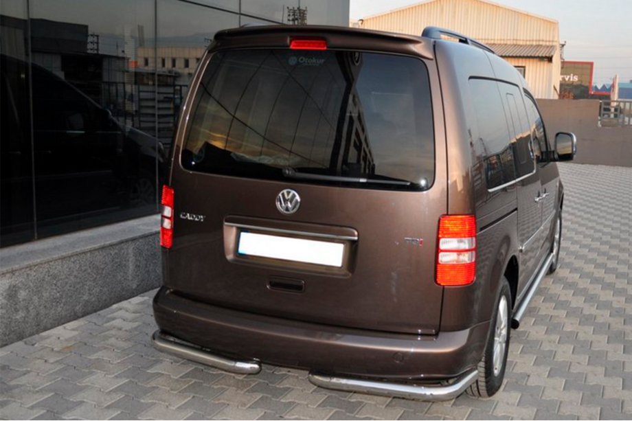 Volkswagen Caddy 2010-2015 Rear Corner Bars AK003 (2 pcs, stainless steel) Image