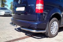 Volkswagen Caddy 2004-2010 Rear Corner Bars AK003 (2 pcs, stainless steel) photo 5