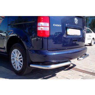 Rear Corner Bars AK003 (2 pcs, stainless steel) Volkswagen Caddy 2004-2010 photo 3