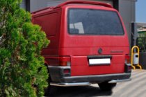Volkswagen T4 Transporter 1990-2003 Rear Corner Bars AK003 (2 pcs, stainless steel) photo 2